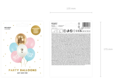 Preview: Latexballons - SET: Boy or Girl - je ø 30cm